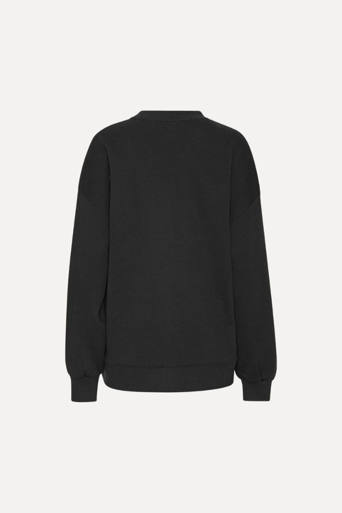 Rotate, Heavy sweat crewneck, Black